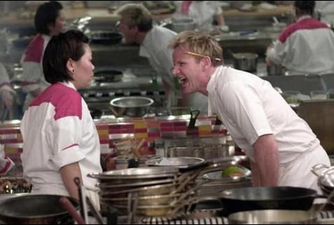 Angry Chef Gordon Ramsay