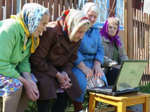 Babushkas On Facebook