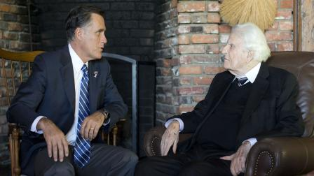 Billy Graham Mitt Romney