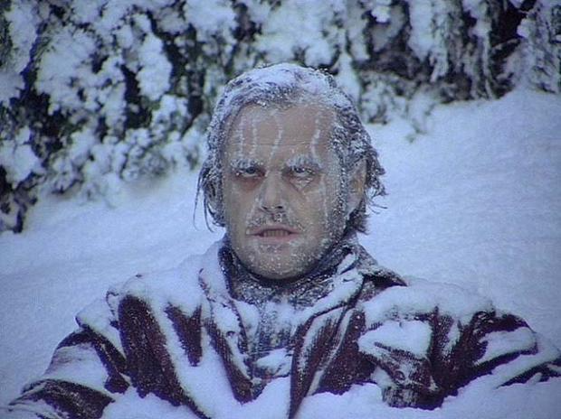 Jack Nicholson The Shining Snow