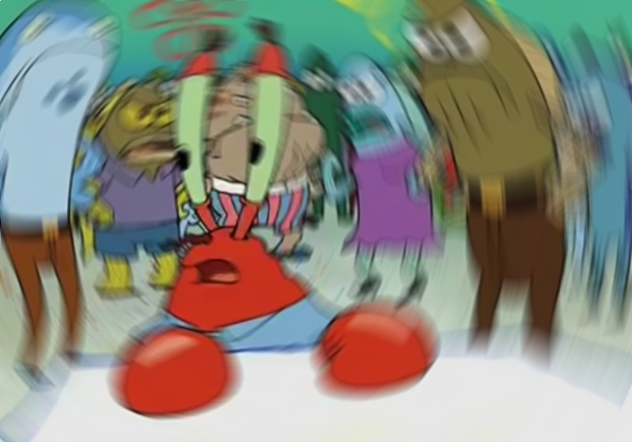 Mr Krabs Blur Meme