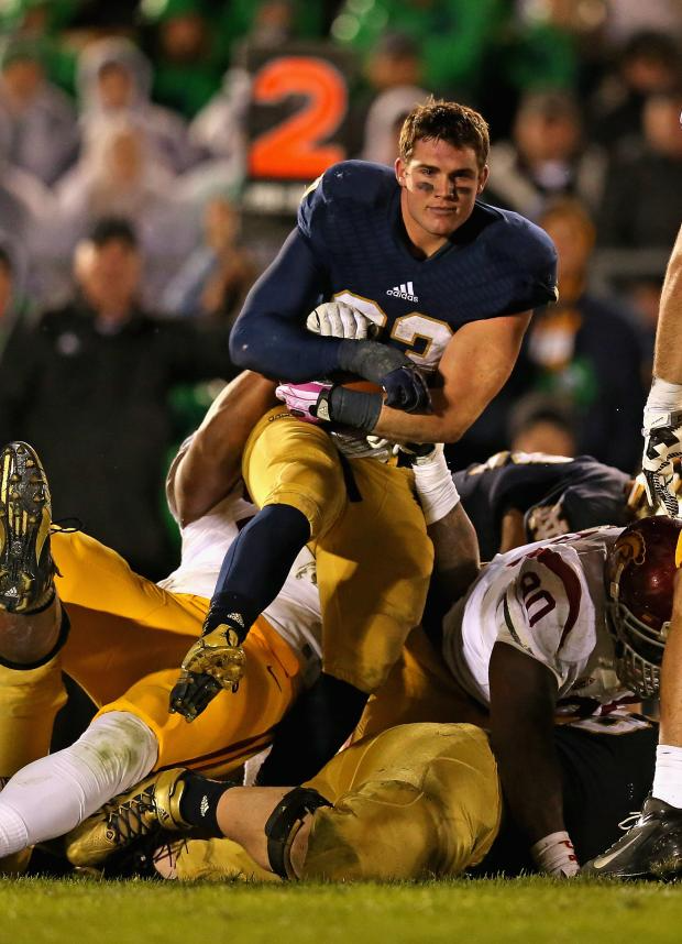 Photogenic College Football Player