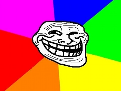Troll Face Colored